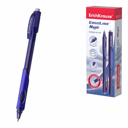Picture of ERICHKRAUSE ERGOLINE ERASABLE GEL INK PEN 0.5MM BLUE